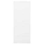 Office Cabinet White 90x40x102 cm Steel