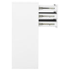 Office Cabinet White 90x40x102 cm Steel