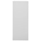 Office Cabinet Light Grey 90x40x102 cm Steel