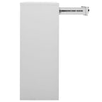 Office Cabinet Light Grey 90x40x102 cm Steel