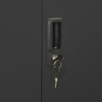 Office Cabinet Anthracite 90x40x180 cm Steel