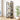 4-Tier Book Cabinet 60x30x140 cm Solid Pine Wood