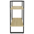 2-Tier Book Cabinet Sonoma Oak 80x30x70 cm Engineered Wood