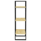 3-Tier Book Cabinet 40x30x105 cm Solid Pinewood