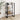 3-Tier Book Cabinet White 80x30x105 cm Solid Pine Wood