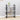 3-Tier Book Cabinet White 100x30x105 cm Solid Pine Wood