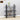 3-Tier Book Cabinet Grey 100x30x105 cm Solid Pine Wood