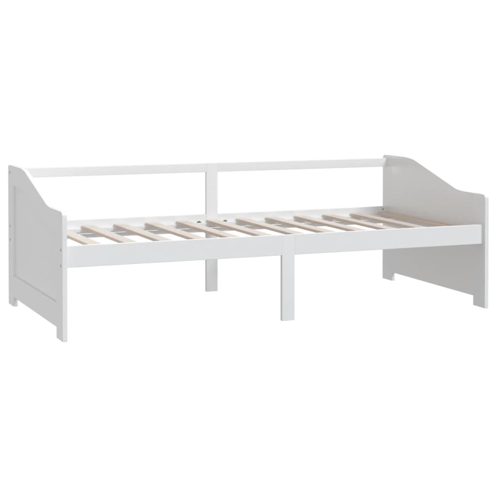 3-Seater Day Bed without Mattress White 90x200cm