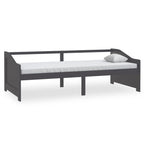 3-Seater Day Bed without Mattress Dark Grey 90x200cm