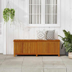 Garden Storage Box 175x50x58 cm Solid Acacia Wood