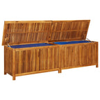 Garden Storage Box 200x50x58 cm Solid Acacia Wood