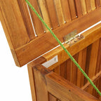 Garden Storage Box 113x50x58 cm Solid Acacia Wood