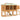 Animal Rabbit Cage Double Floor Solid Fir Wood