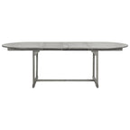 Garden Dining Table (160-240)x100x75 cm Solid Acacia Wood