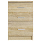 Bed Cabinet Sonoma Oak 40x40x63 cm Engineered Wood