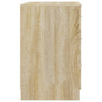 Bed Cabinet Sonoma Oak 40x40x63 cm Engineered Wood