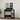 Dressing Table with LED Black 86.5x35x136 cm