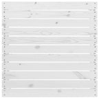 3 Piece Garden Lounge Set Solid Pinewood White