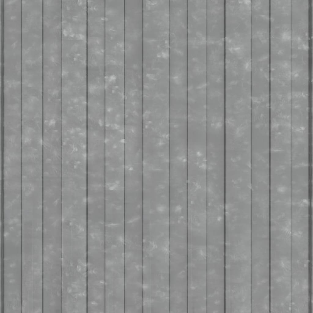 Roof Panels 36 pcs Galvanised Steel Silver 60x45 cm