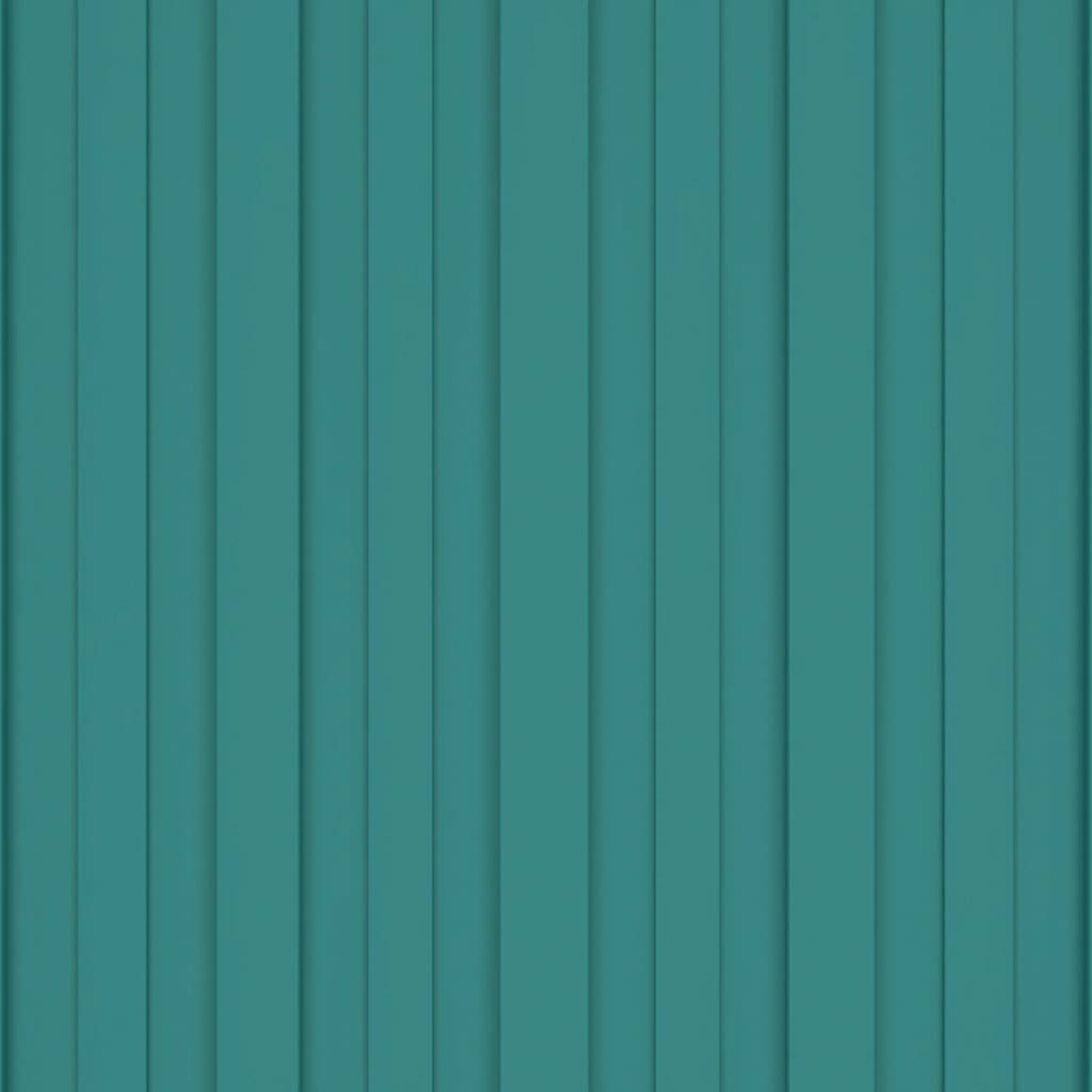 Roof Panels 12 pcs Galvanised Steel Green 100x45 cm
