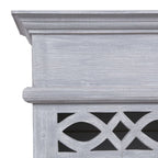 Highboard 60x30x175 cm Solid Mahogany Wood