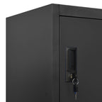 Locker Cabinet Anthracite 90x40x180 cm Steel