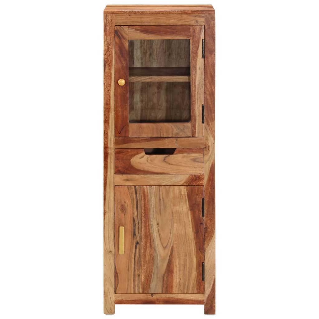Highboard 40x34x110 cm Solid Wood Acacia