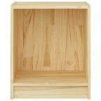 Bedside Cabinet 35.5x33.5x41.5 cm Solid Pinewood