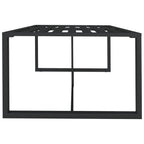 Outdoor Dining Table Anthracite 120x60x66 cm Aluminium