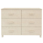 Sideboard HAMAR Honey Brown 113x40x80 cm Solid Wood Pine