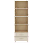 Highboard HAMAR Honey Brown 60x35x180 cm Solid Wood Pine