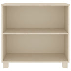 Sideboard HAMAR Honey Brown 85x35x80 cm Solid Wood Pine