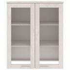 Top for Highboard HAMAR White 85x35x100 cm Solid Wood Pine