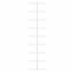 Wall-mounted Wine Rack for 9 Bottles 2 pcs White Iron