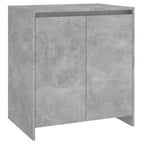 Sideboard Concrete Grey 70x41x75 cm Engineered Wood