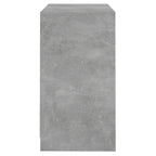 Sideboard Concrete Grey 70x41x75 cm Engineered Wood