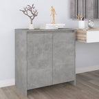 Sideboard Concrete Grey 70x41x75 cm Engineered Wood
