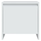 Bedside Cabinets 2 pcs White 45x34x44.5 cm Engineered Wood