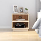 Bedside Cabinets 2 pcs 40x34x40 cm Solid Wood Pine