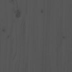 Bedside Cabinets 2 pcs Grey 40x30x40 cm Solid Wood Pine