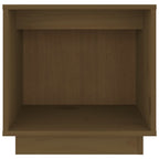 Bedside Cabinet Honey Brown 40x30x40 cm Solid Wood Pine