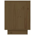 Bedside Cabinet Honey Brown 40x30x40 cm Solid Wood Pine