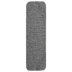 Anti Slip Stair Mats 15 pcs 75x20 cm Grey Rectangular