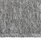 Anti Slip Stair Mats 15 pcs 75x20 cm Grey Rectangular