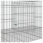2-Panel Rabbit Cage Galvanised Iron