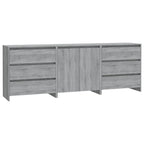 3 Piece Sideboard Engineered Wood