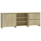 3 Piece Sideboard Engineered Wood