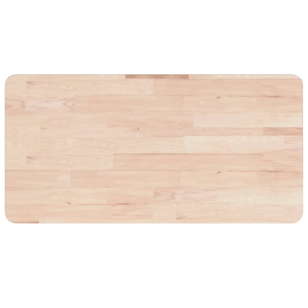 Bathroom Countertop 80x40x1.5 cm Untreated Solid Wood