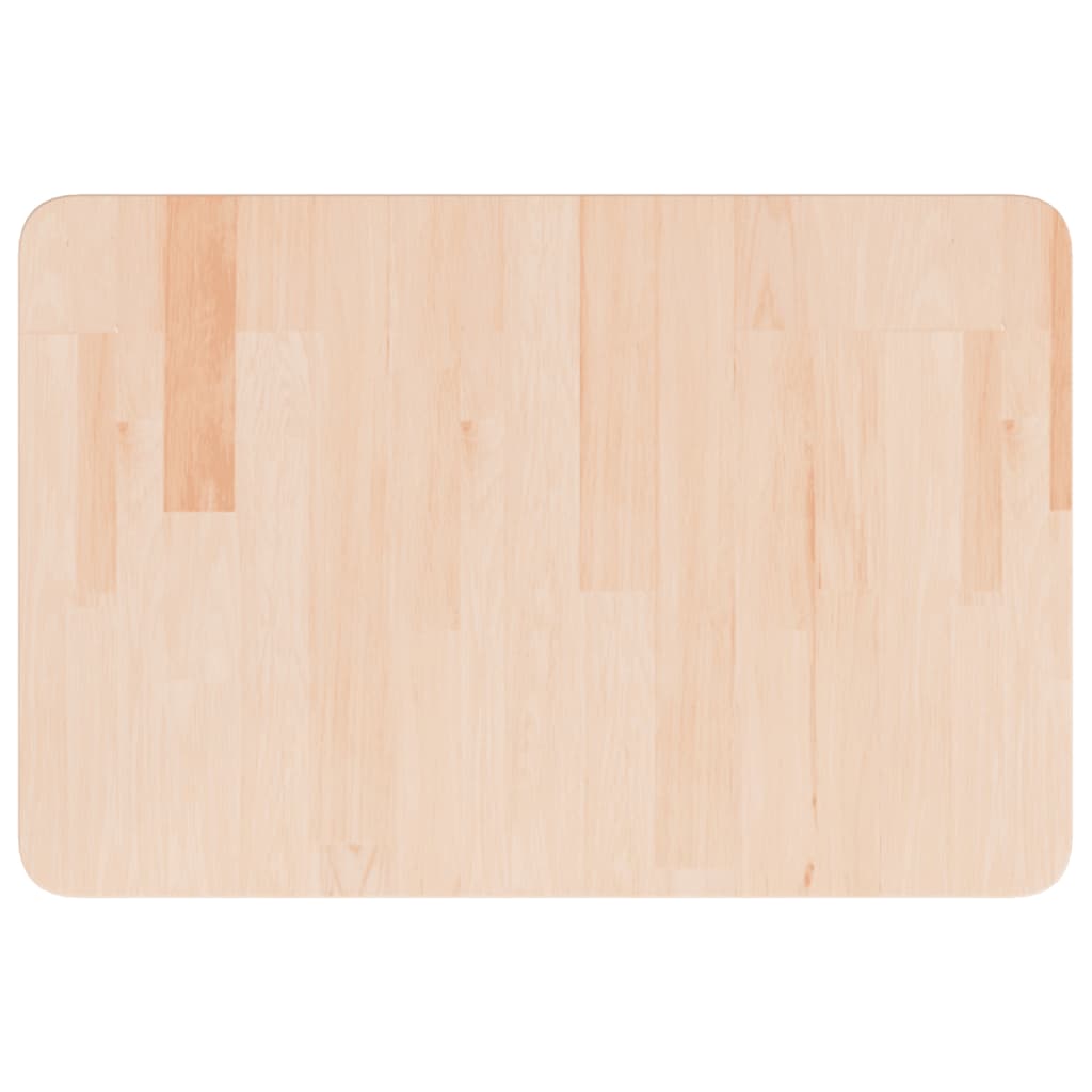 Bathroom Countertop 60x40x1.5 cm Untreated Solid Wood
