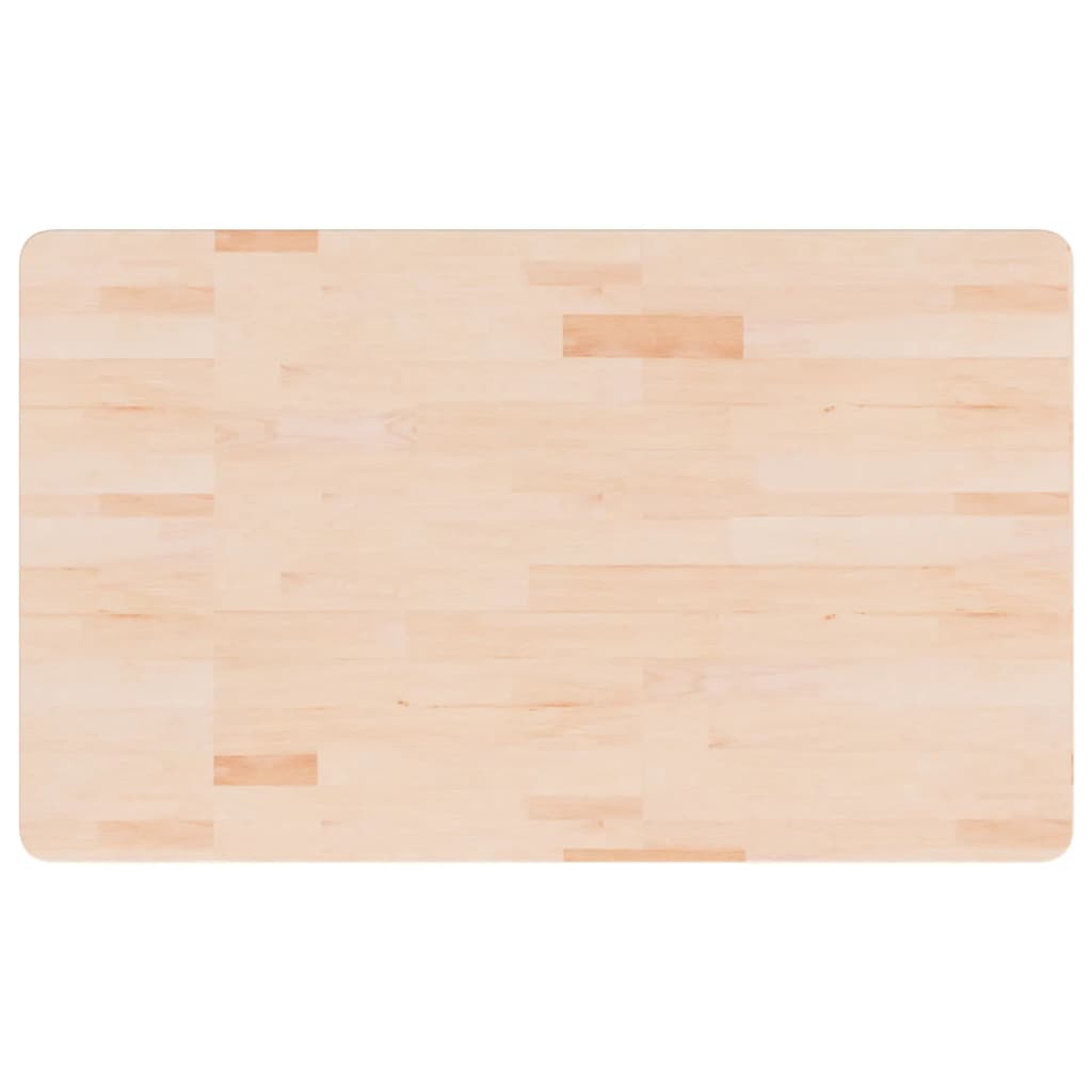 Bathroom Countertop 100x60x2.5 cm Untreated Solid Wood